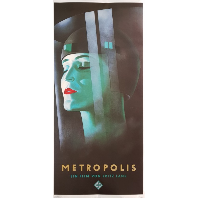 Poster Metropolis Fritz Lang artwork Werner Graul Edition Peter Gruber