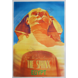 Original vintage poster The Sphinx Egypt 1957