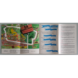 Original advertising flyer brochure inside 24 hours of le Mans 1961