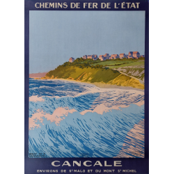 Original vintage poster Cancale Henry De Renaucourt