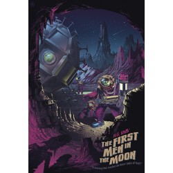 Original silkscreened poster regular limited edition The First Men in The Moon Stan & Vince