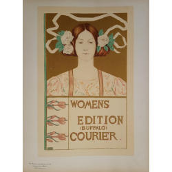 Maîtres de l'Affiche Original Plate 60 Womens Edition Buffalo Courier