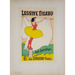 Maîtres de l'Affiche Planche originale 71 Lessive Figaro Léo GAUSSON