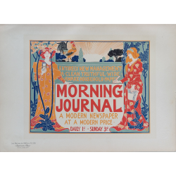 Maîtres de l'Affiche Planche originale 220 Morning Journal a Modern Newspaper