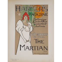 Maîtres de l'Affiche Planche originale 120 Harpers Magazine HYLAND Fred