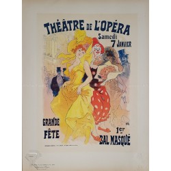 Maîtres de l'Affiche Original Plate 149 Théâtre de l'Opéra Jules CHERET