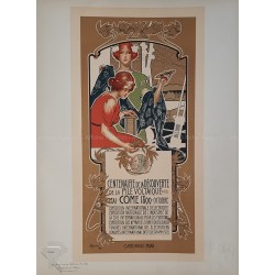 Maîtres de l'Affiche Original Plate 160 Pile Voltaïque HOHENSTEIN