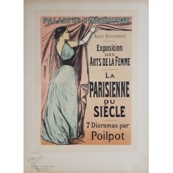 Maîtres de l'Affiche Original Plate 186 La Parisienne du Siecle FORAIN