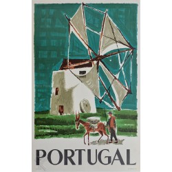 Affiche ancienne originale Portugal 1966 Oskar