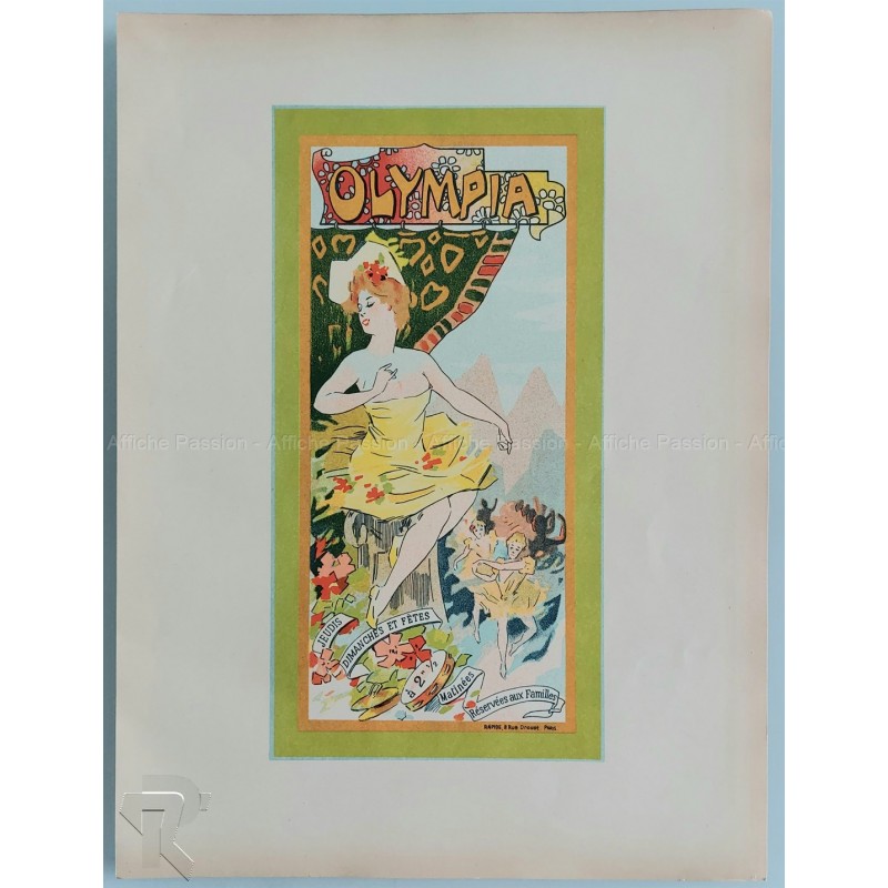 Les programmes illustrés Planche originale 8 Olympia