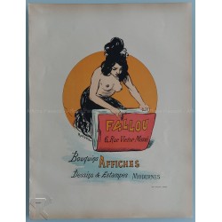 Les programmes illustrés Planche originale 9 Fallou Bouquins Affiches Estampes Modernes