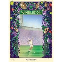 Original poster Tennis Wimbledon Gentleman 2023