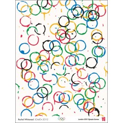 Affiche originale Jeux olympique de Londres 2012 - Rachel WHITEREAD