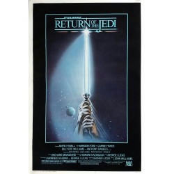 Original vintage cinema poster Return of the Jedi One sheet Style A Star Wars