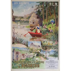Original vintage poster Besançon Les Brenets PLM TANCONVILLE